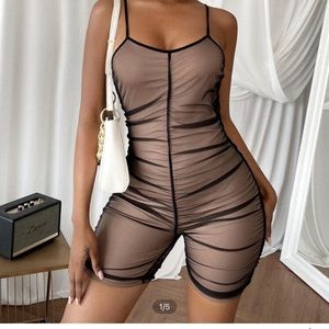 Sheer jumpsuit